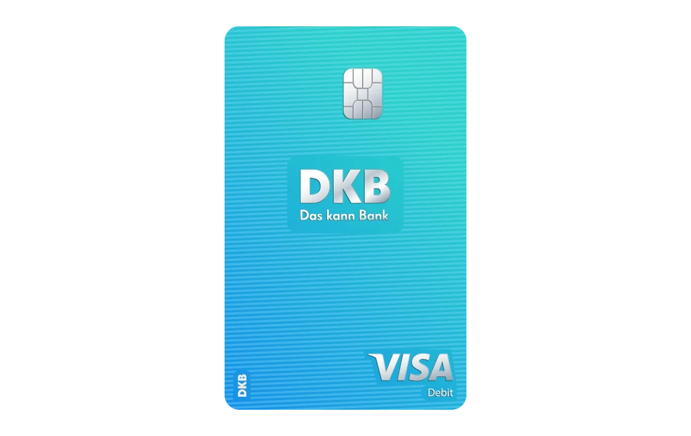 DKB Visa Debitkarte – Kartenansicht